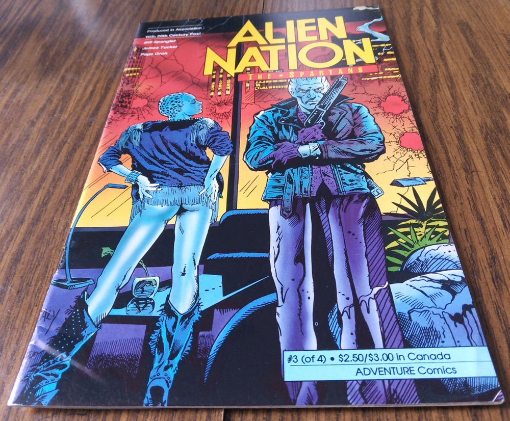 Alien Nation: The Spartans #3 1990 Adventure Comics